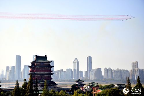 江西南昌 特技飛行越滕閣